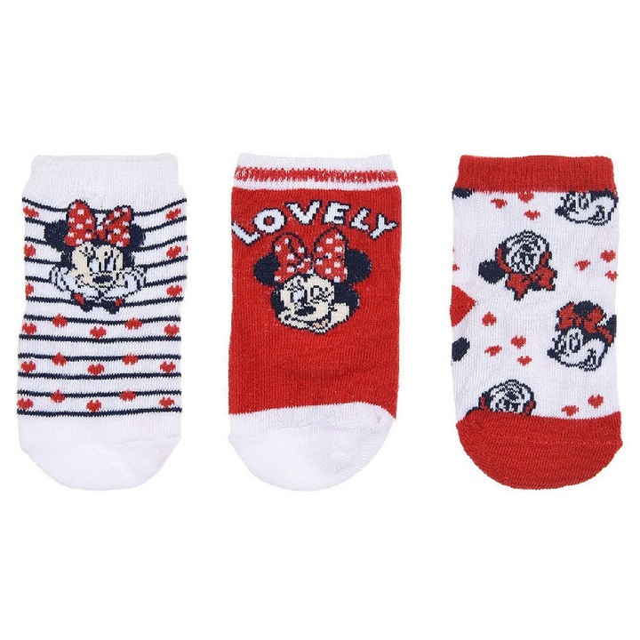 Disney Minnie bebi zokni - 65499, Többszínű