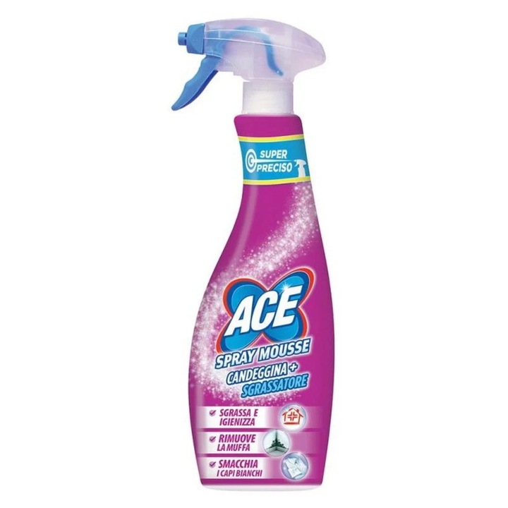 Detergent universal, Ace, Spray Mousse Antimuffa, 700ml