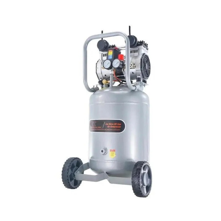 Compresor de aer, rezervor de 13 galoane, 2 CP, fara ulei, portabil, electric