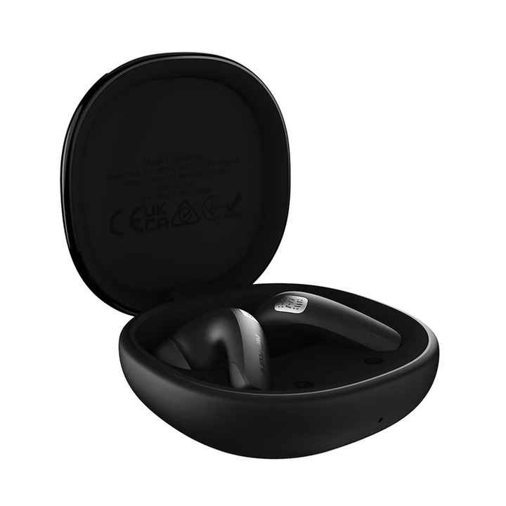 Слушалки HiFuture FlyBuds 4, активно шумопотискане, черен, безжични