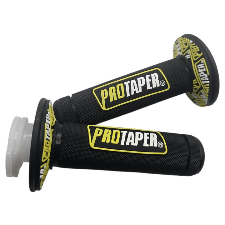 Mansoane acceleratie Moto Pro Taper cu support de cablu acceleratie inclus