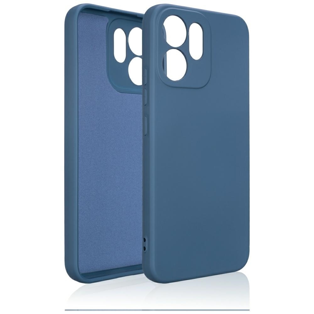 Carcasa Beline Silicone Case compatibila cu Oppo Reno 14F, Albastru