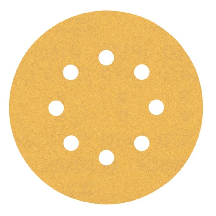 Set 50 foi abrazive Bosch Expert, 125 mm, granulatie 150, 8 orificii