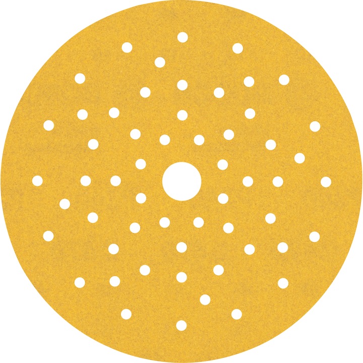 Set 5 foi Bosch EXPERT 150 mm, granulatie 240, perforatii multiple, pentru slefuitor