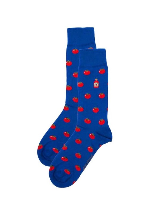 Sosete barbati, John Frank, Tomatoes, 40-45, Albastru