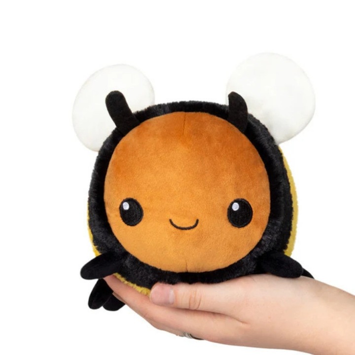 Jucărie de pluș Squishable Snugglemi Snackers Albinuță pufoasă, 13 cm, 0+