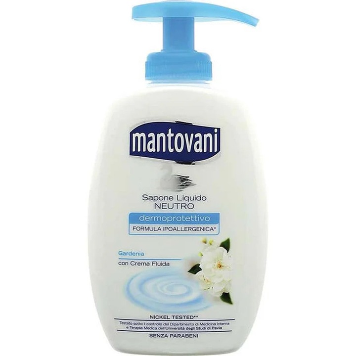 Течен сапун, Mantovani, Gardenia, 300ml, унисекс