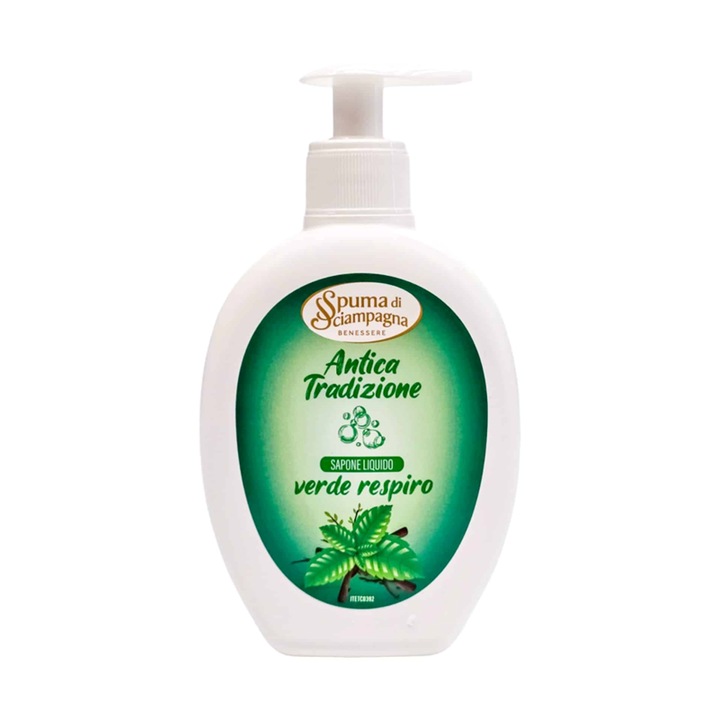 Săpun lichid Spuma Di Sciampagna Verde Respiro, 250 ml, unisex, gel