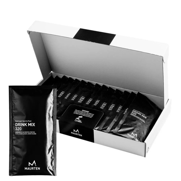 Cutie băutură pudră cu carbohidrați, 14x83 g, Maurten, Drink Mix 320 Box