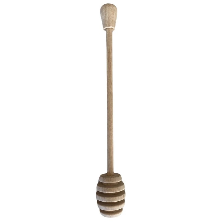 Ustensila pentru miere din lemn, 17 cm, eco friendly