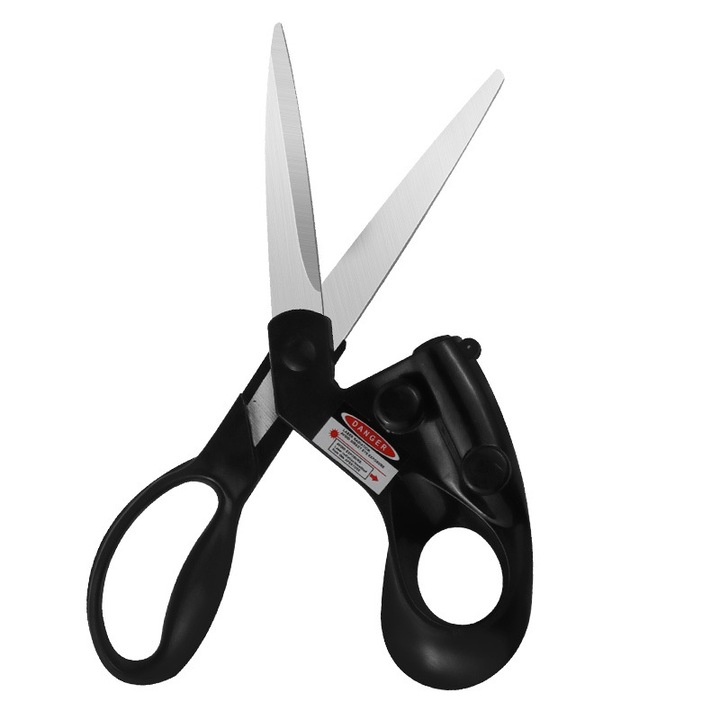 Foarfeca cu laser, inox, ergonomic, 22cm