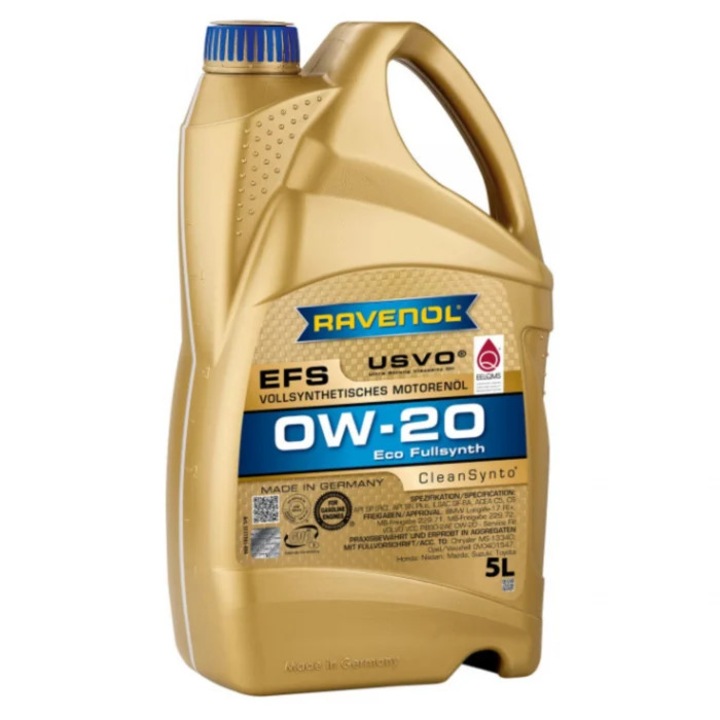 Ulei motor Ravenol EFS USVO 0W20, 5L