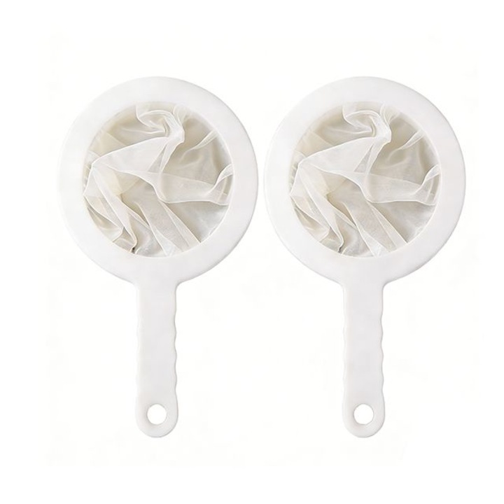 Комплект филтриращи сита за соево мляко и сок, фина мрежа, 200 меша + 100 меша