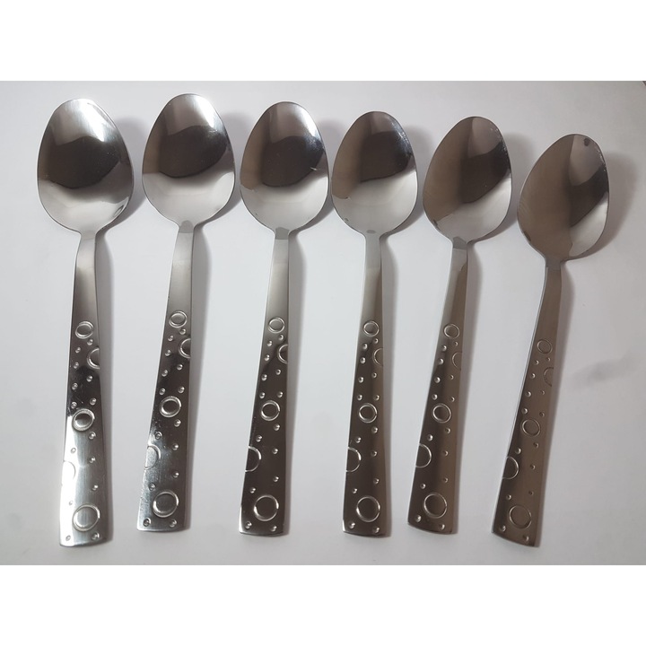 Linguri inox, set de 60 de bucati
