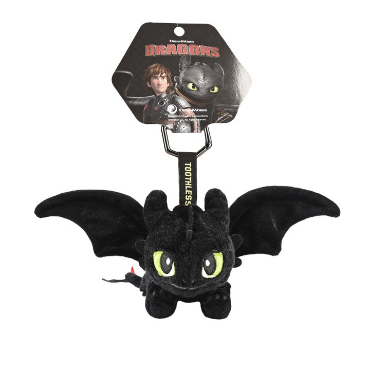 Fogatlan Éjszakai Düh dekoratív függő kulcstartó, 9x21cm