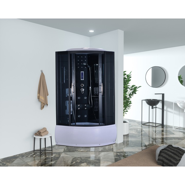 Хидромасажна душ кабина DMN T324, 120x120x215 cм