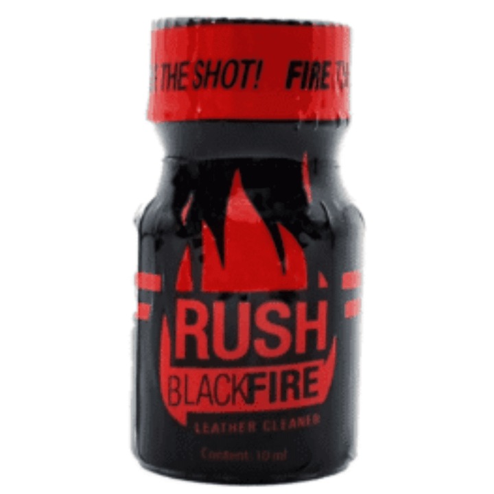 RUSH Black Fire 10ml, Locker Room, szexuális teljesítmény, kompakt flakon