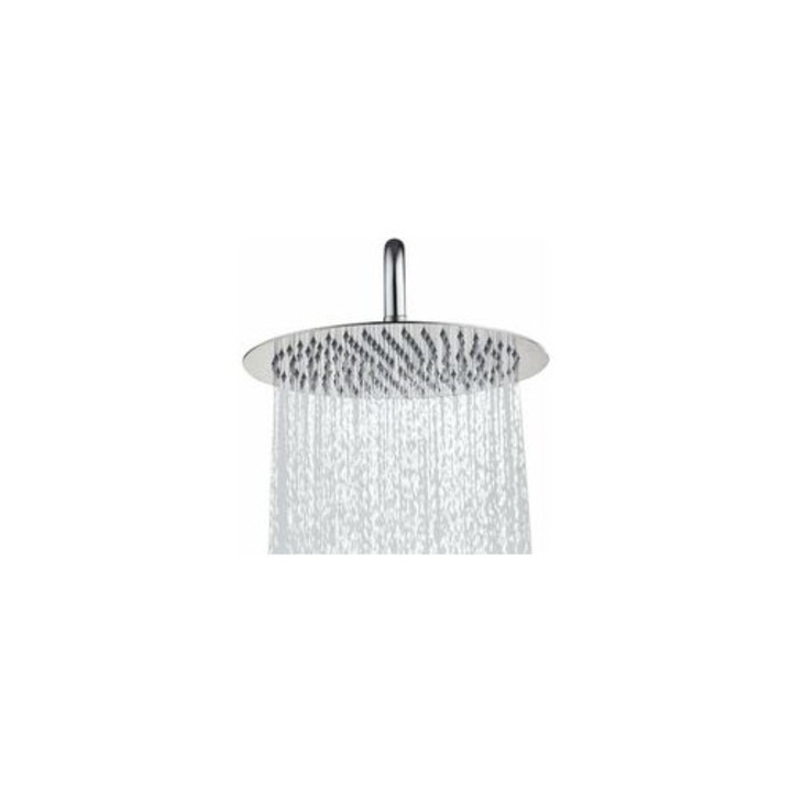 Cap de dus anti-calcar din otel inoxidabil 316, rotund, ajustabil, 6 inch