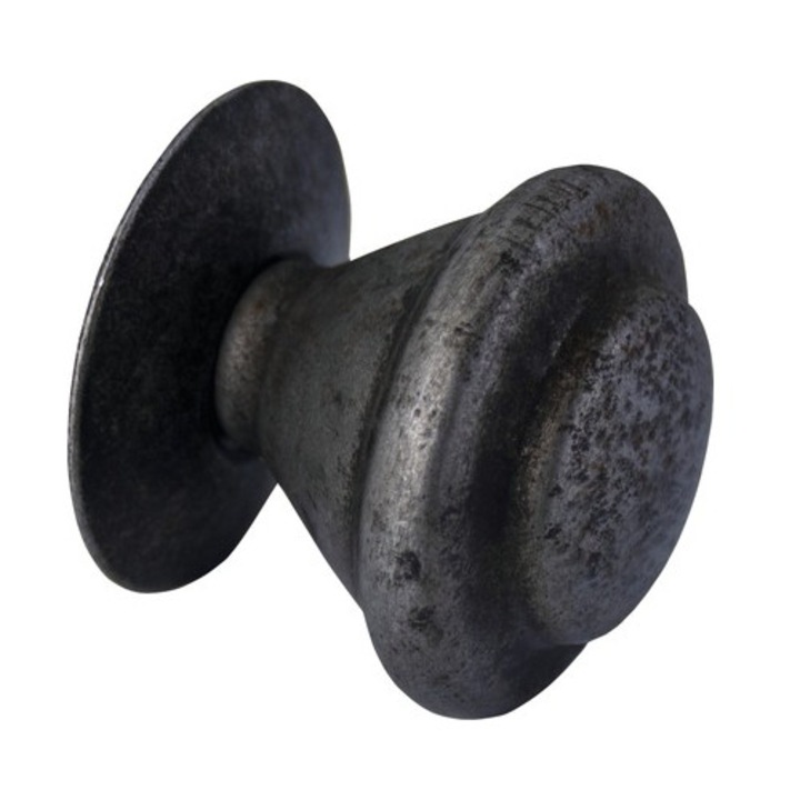 Buton metalic pentru mobilă, fier forjat, 40mm, set 1 bucată