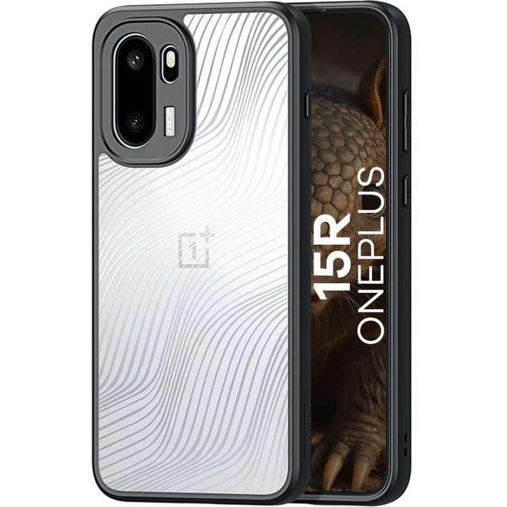 Husa, Dux Ducis Aimo pentru OnePlus 15R, Transparente Cu Negru