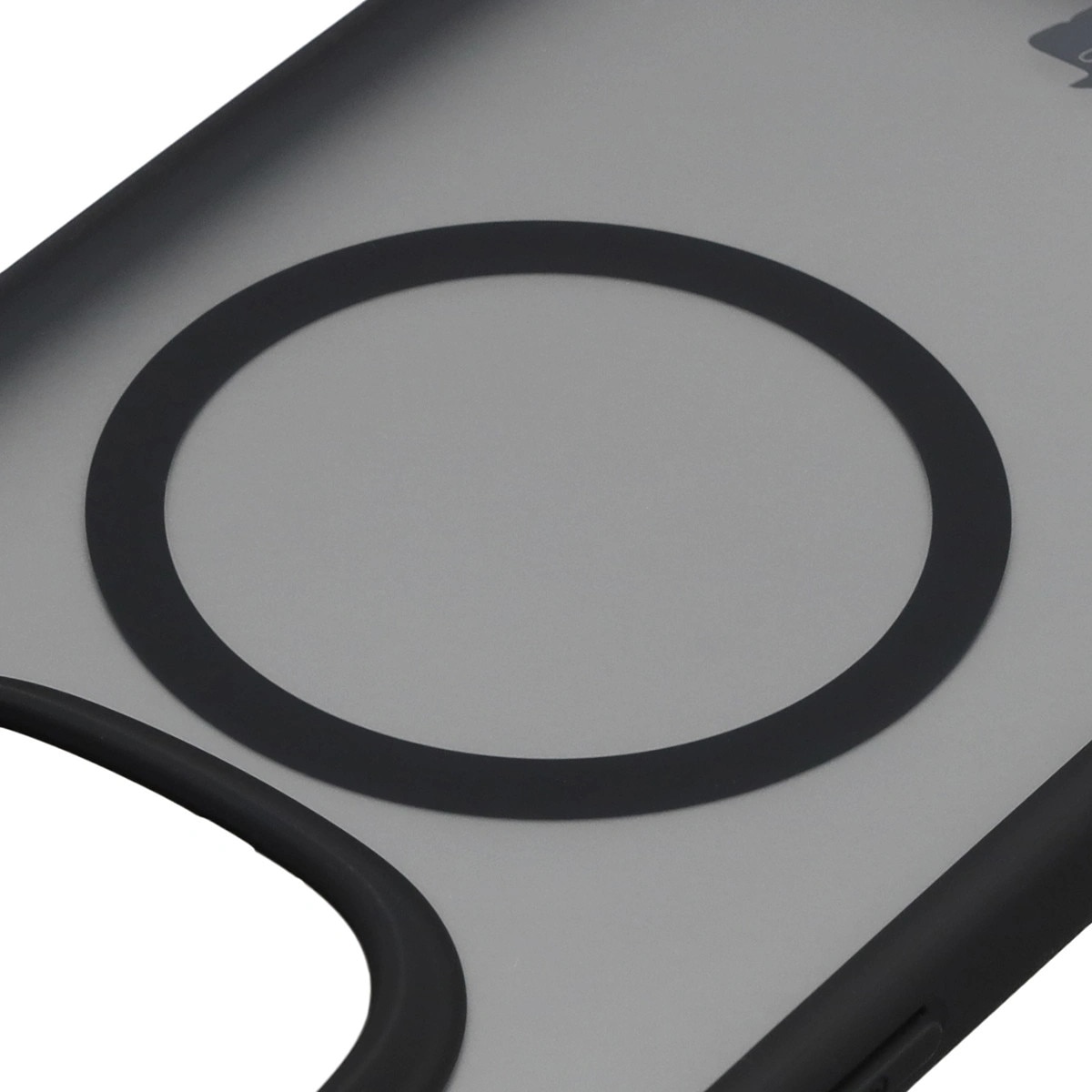 Husa, Bizon Case MatteO pentru Xiaomi Redmi Note 15 Pro 5G, Fumuriu-Negru