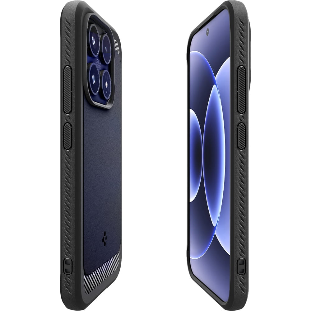 Husa, Spigen Rugged Armor pentru Xiaomi 17, Negru