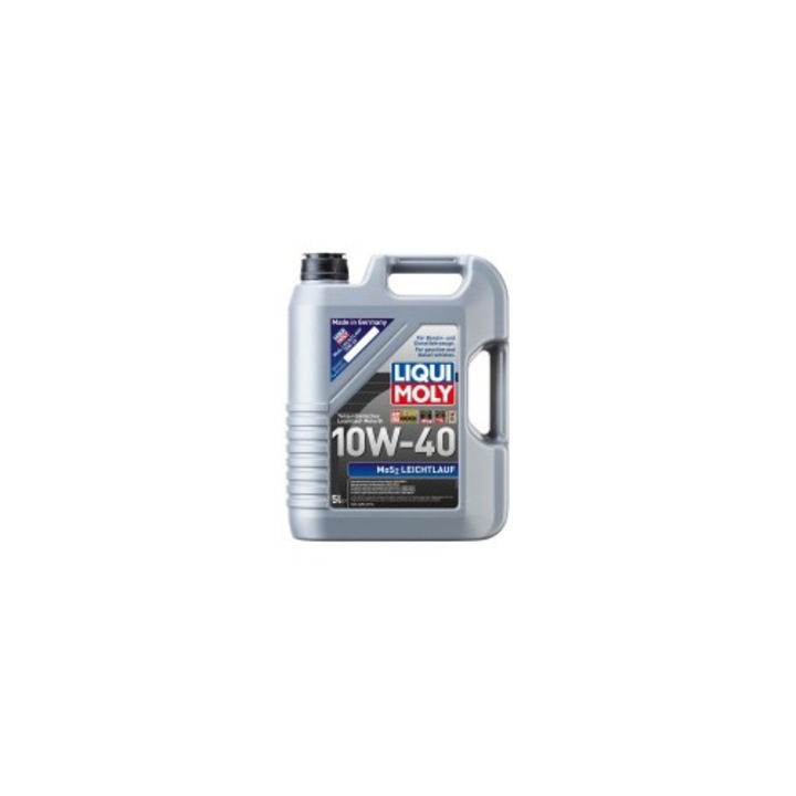Ulei de motor Liqui Moly MOS2-Leichtlauf 10W-40, 5L, full sintetic