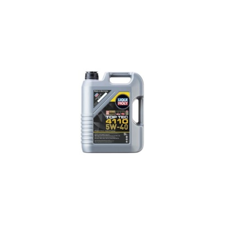 Ulei motor Liqui Moly TOP TEC 4110 5W-40, 5L, full sintetic, ambalaj canistra