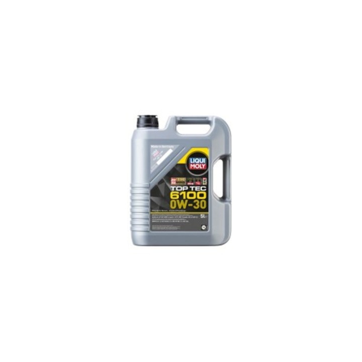 Ulei de motor, Liqui Moly, TOP TEC 6100, 0W-30, 5L