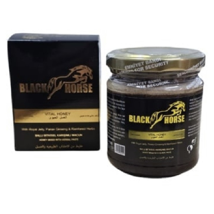 Magiun afrodisiac Black Horse Premium 240g