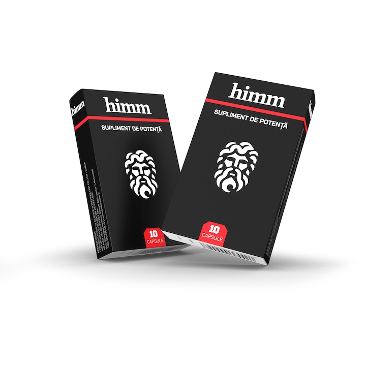 Himm - Supliment pentru Erectie, Potenta si Vitalitate - 10 capsule