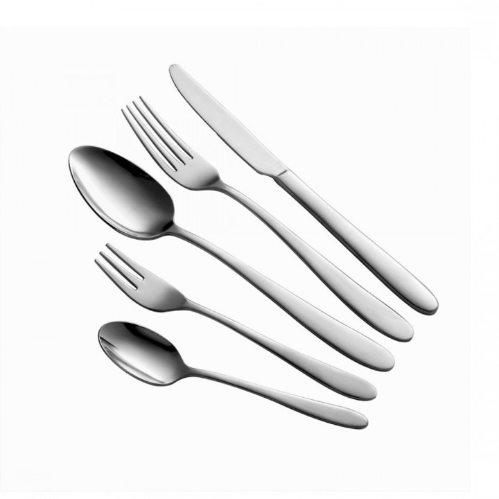Set 6 lingurite pentru ceai CULINARO GRACY 2.5mm, inox