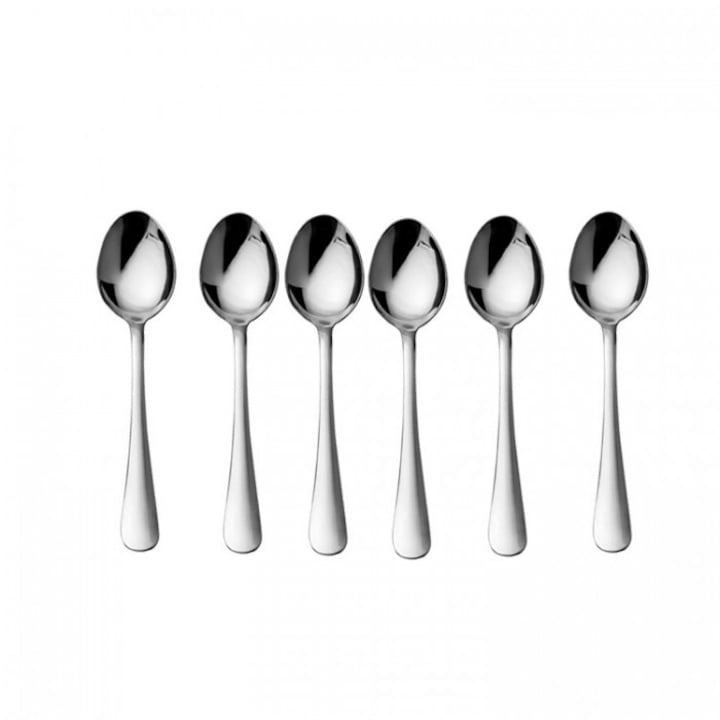 Set 6 lingurite pentru ceai CULINARO NATALY 1.2mm, inox