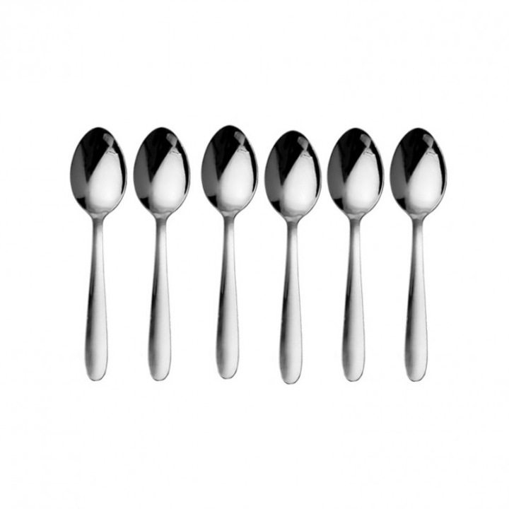 Set 6 lingurite pentru cafea CULINARO SIGMA 0, 9mm, inox