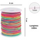 Snur Elastic Multicolor, Simply Joy, Cordon de margele, Bratara DIY, Rezistenta la uzura, Usor de innodat, Usor de depozitat, Diamentru 1mm, bratari de prietenie, fabricarea de bijuterii, Nailon/Plastic, Lungime 100m, Multicolor