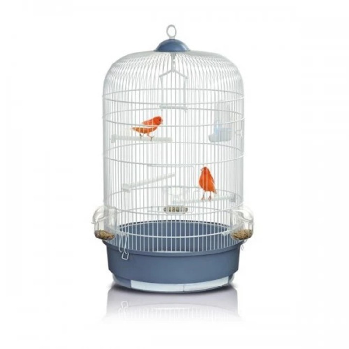 Colivie pentru pasari Imac Milly Clopot 33x48cm Alb