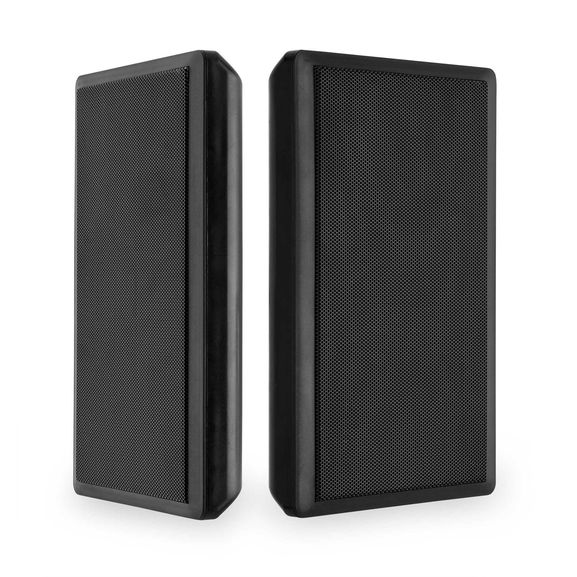Set 2 difuzoare de perete, 100V, 5.25", 10W RMS, negru, Power Dynamics WSF30B
