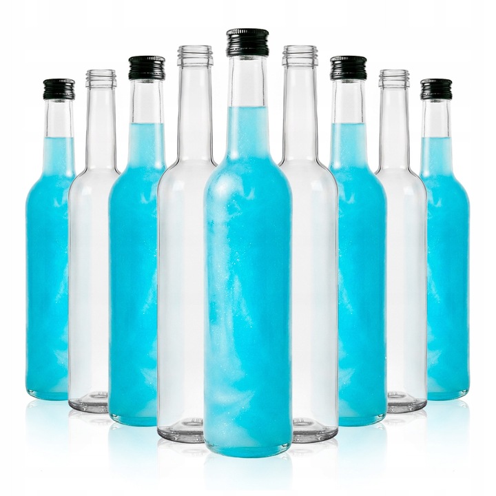 Set Sticle, SuperButelki, Futura, 350 Ml, Ideal Pentru Vin De Casa, Racoritoare, Filet Universal De 28 Mm, Solutie Ecologica – Sticla Reutilizabila Si Reciclabila, 28.5 Cm X 5.5 Cm, Multicolor, 10 Bucati