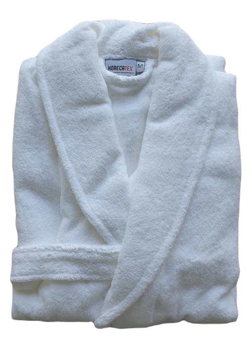 Halat de Baie Hotel din Bumbac Frotir, 380 g/m2, Marimea XL