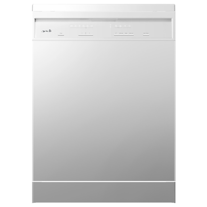 Masina de spalat vase, Arielli ADW12-7631C, Latime 60 cm, 14 seturi, 6 programe, Clasa E, Alb