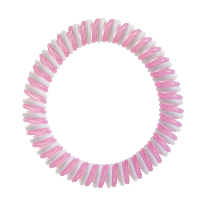 Brățară impermeabilă parfumata Chicco, lemongrass, roz, set îngrijire