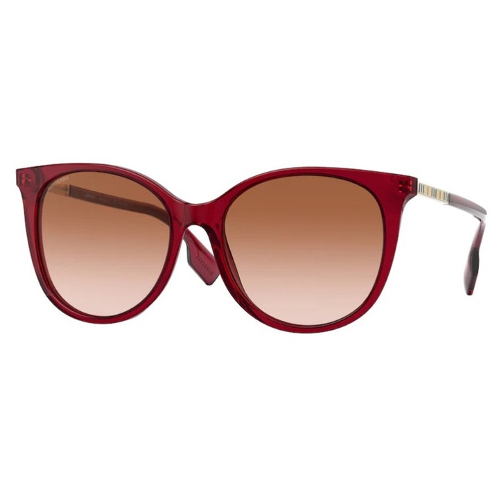 Ochelari de soare dama Burberry BE4333, 55x18x140mm, culoare neagra