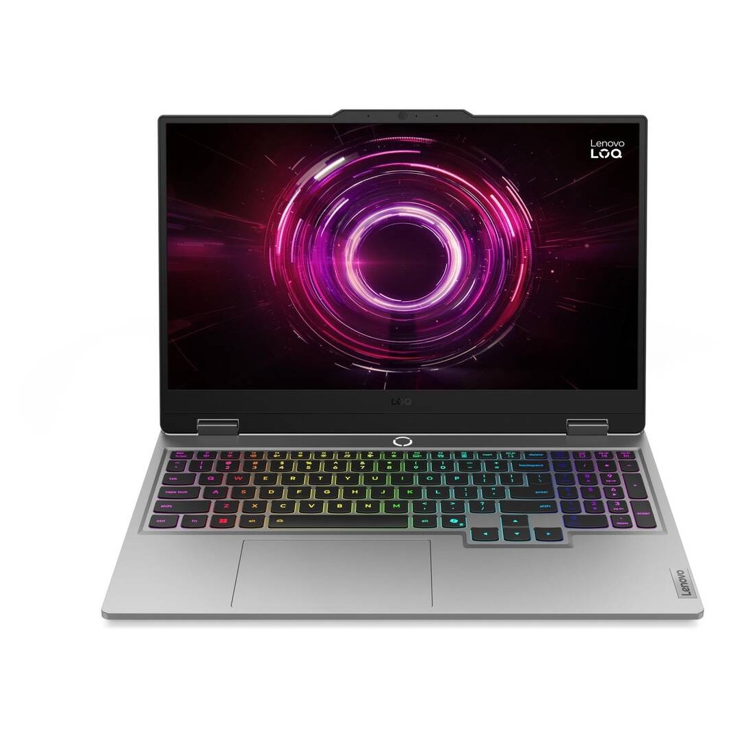 Laptop Lenovo LOQ 15AHP10 FHD 15.6 inch AMD Ryzen 5 220 16GB 512GB SSD RTX 5050 Windows 11 Home Luna Grey