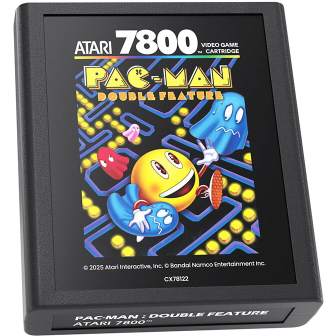 Consola de jocuri retro Atari 2600+ Pac-Man Edition Console, joystick CX40+, Galben