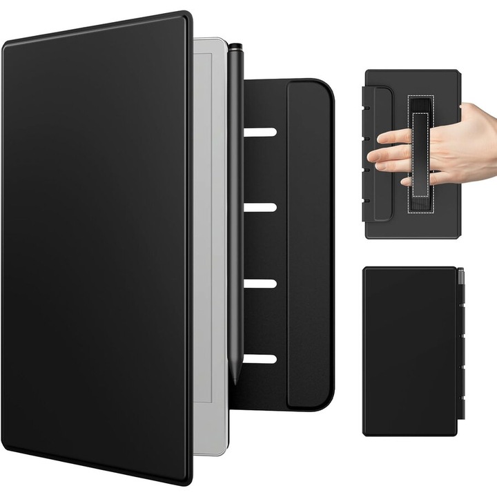 MoKo mágneses tok Remarkable Paper Pro Move 7.3"-hoz, fekete