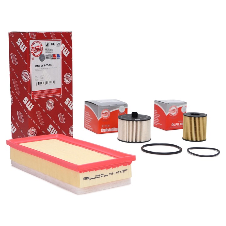 Master-Sport szűrőkészlet, Citroen C5 II, Peugeot 407, 407 SW, 407 coupe, 4 darab