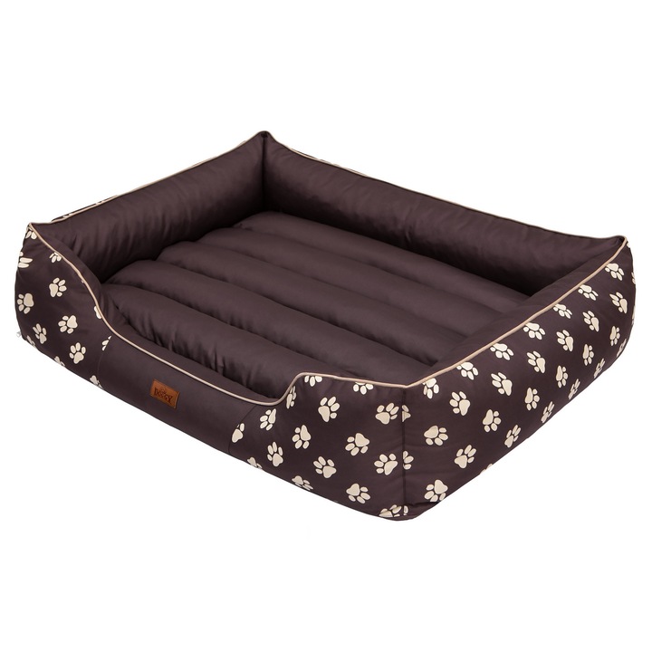 Culcus pentru caini, BJIRD, 110x90cm, waterproof, usor de curatat, culoare multicolor