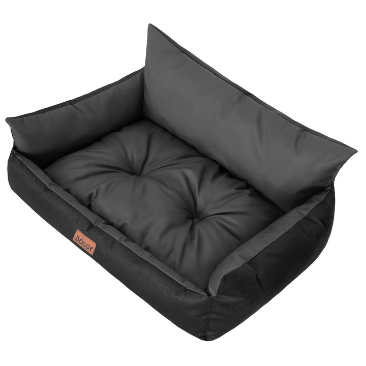 Culcus pentru caini BJIRD, model Joker Lite, 64x49cm, waterproof, grafit