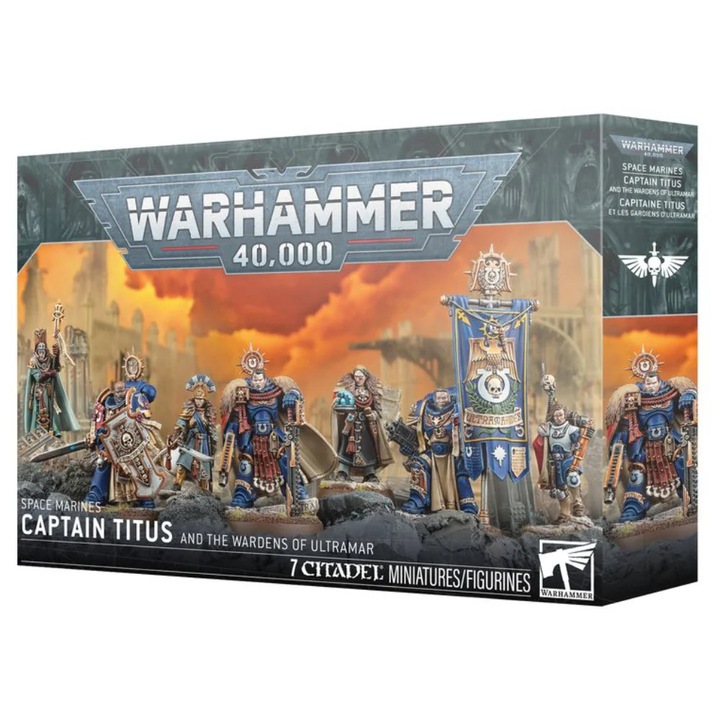 Warhammer Captain Titus and The Wardens of Ultramar