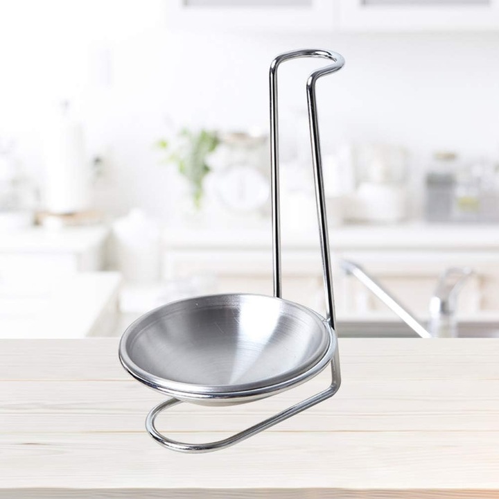 Поставка за лъжици от неръждаема стомана, вертикален дизайн, лесна за почистване, за дома и ресторанта